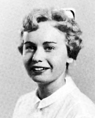 Ellie Higginson's 1961 senior year photo