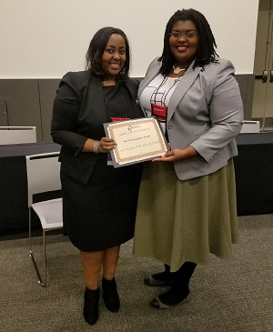 Jones received the New Investigator Award from the Midwest Nursing Research Society in 2018