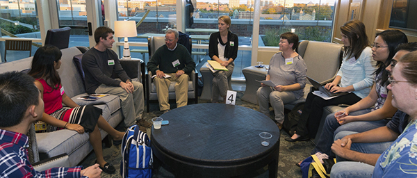 Pardee participates in IPE townhalls with faculty and students from U-M health science schools