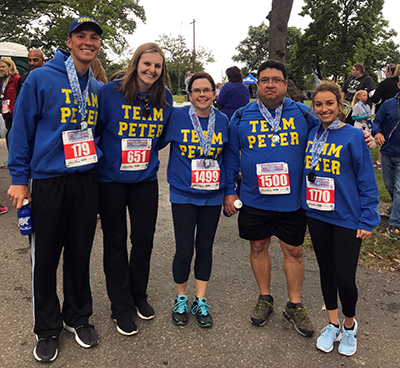 Livernois and friends honor Dubon with a team at a local fundraising walk