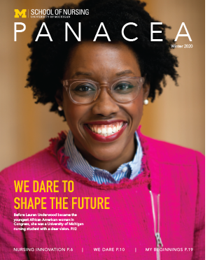 Panacea cover with Lauren Underwood 