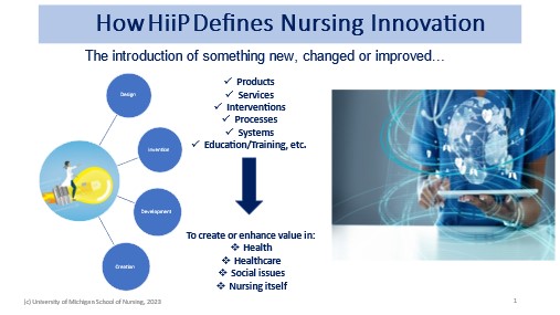 How HiiP defines nursing innovation