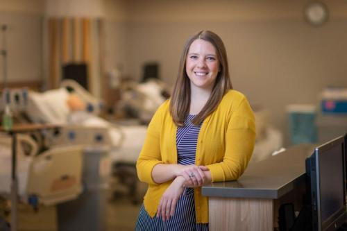 Jenna Long, academic adviser in the School of Nursing