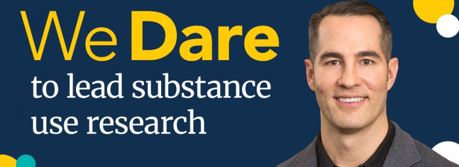 We Dare to lead substance use research graphic