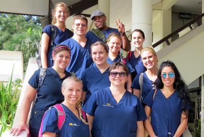 Pardee and fellow UMSN faculty April Bigelow lead an annual clinical immersion in Thailand for nurse practitioner students
