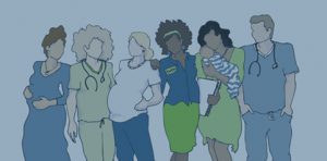 Survivor Mom Companion - Illustration of group standing together